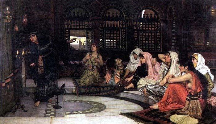 John William Waterhouse Consulting the Oracle Germany oil painting art